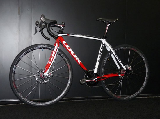 Прототип велосипеда для велокросса Look X85 с дисковыми тормозами