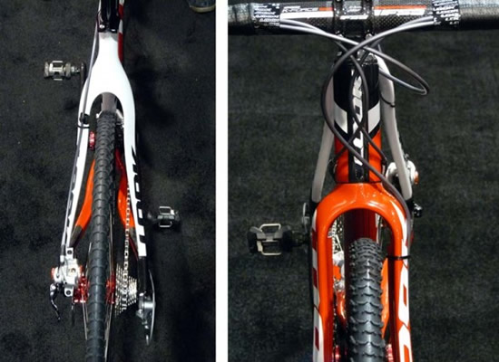 Прототип велосипеда для велокросса Look X85 с дисковыми тормозами