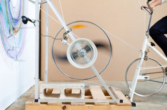 Велосипед – как машина для рисования Велосипед – как машина для рисования