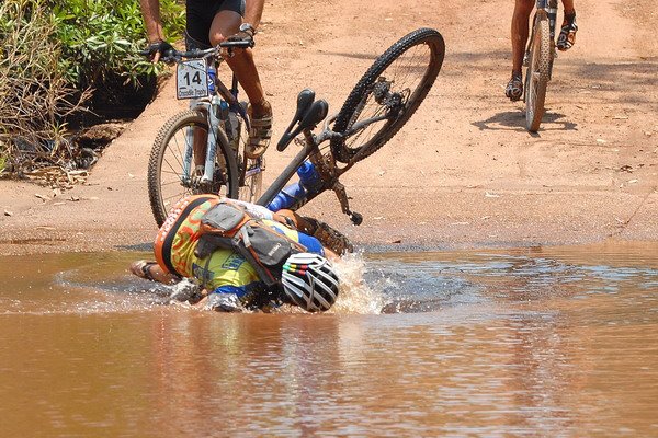 Создана новая фотогалерея "Падения с велосипеда"