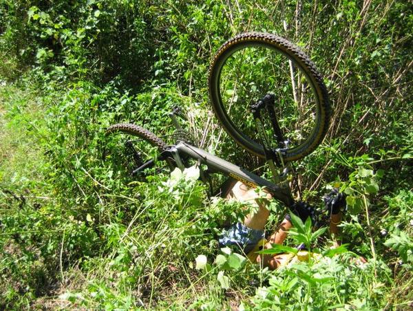 Создана новая фотогалерея "Падения с велосипеда"