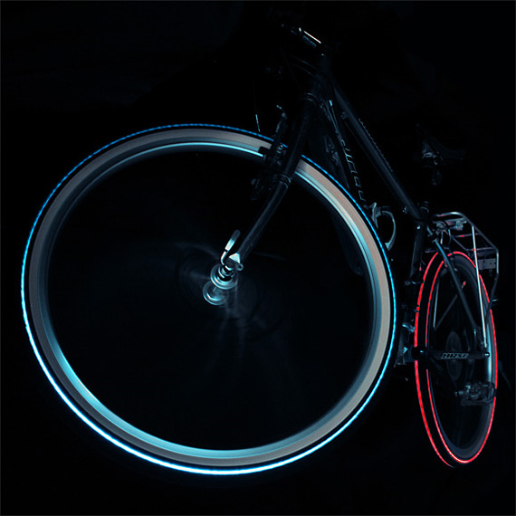 Светящиеся покрышки для велосипеда Cyglo