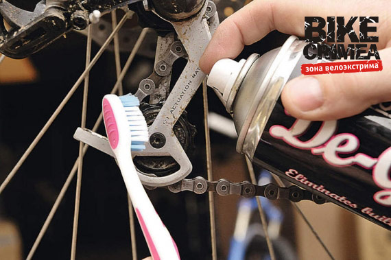 moyka_velosipeda1 Как помыть и смазать ваш велосипед