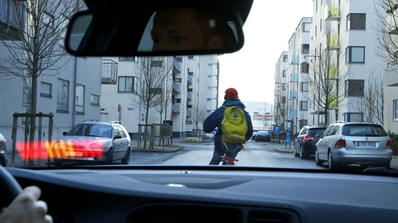 Volvo: система обнаружения велосипедистов