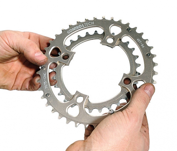 Меняем ведущую звезду 1x9 на две 2x9