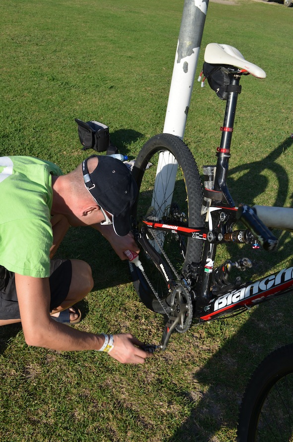 Подготовка велосипеда к гонке