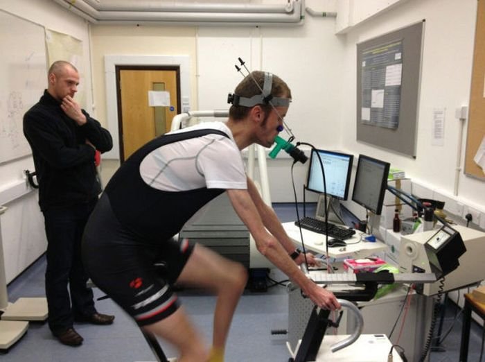 Самый худой велосипедист