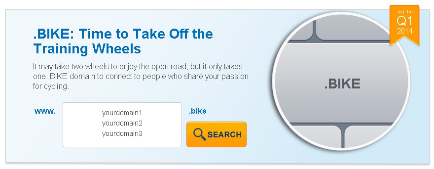 Спешите зарегистрировать свой велосайт в зоне dotbike