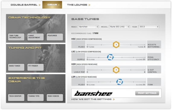 Cane Creek Double Barrel Air