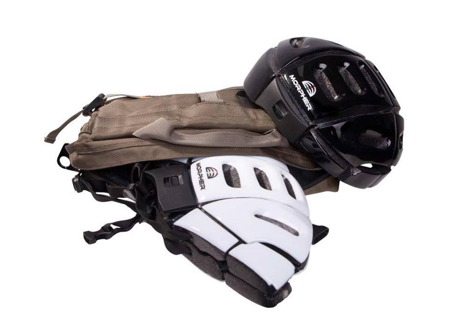 Новинка: складной велошлем, помещающийся в сумке