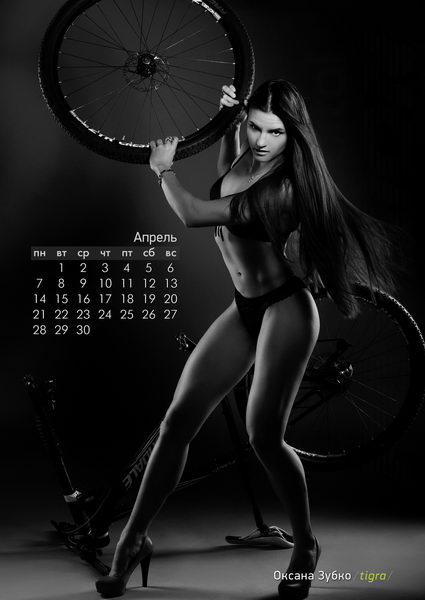 Эротический календарь на 2014 год  - Bikeportal Passion