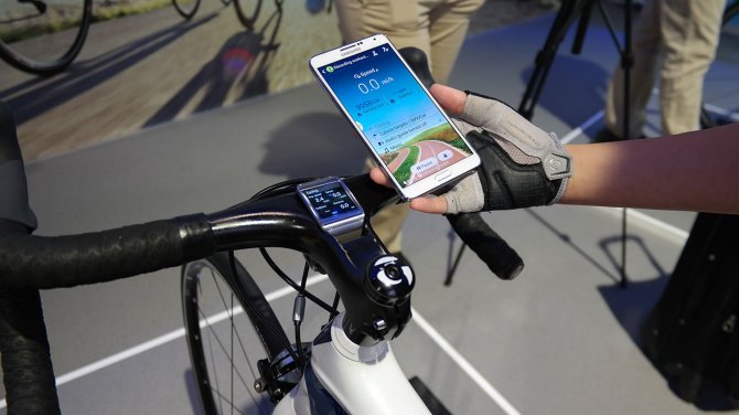 Samsung Galaxy Bike в содружестве с Trek Samsung Galaxy Bike в содружестве с Trek