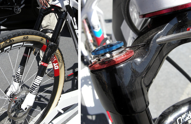 Велосипед чемпиона мира Нино Шутера Scott Scale на выставке Sea Otter 2014