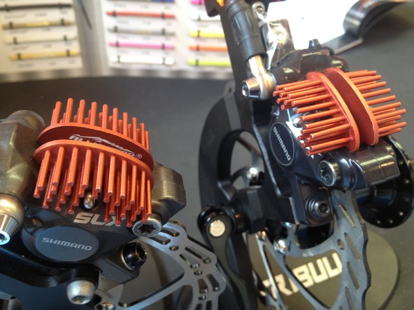 Оребренные колодки от Kool-Stop - точная копия колодок Alligator