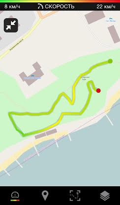 карта трассы